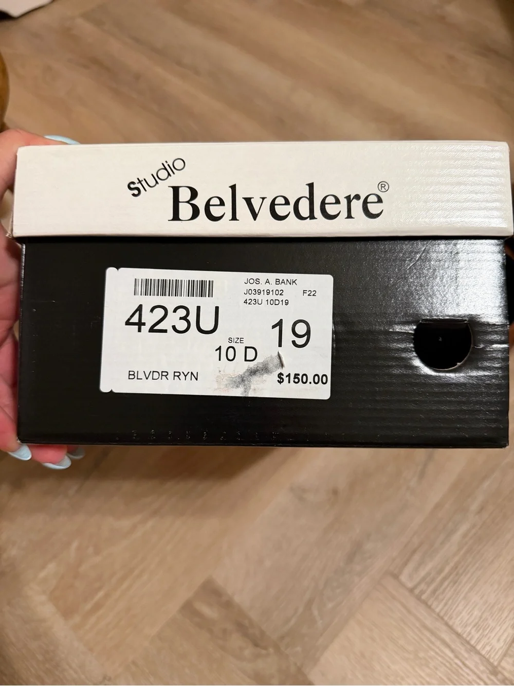 Belvedere Men’s Brown Brogue Leather Derby Shoes